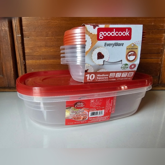 Betty Crocker Other - EveryWare And Betty Crocker Food Storage Bundle Lot New With Tags